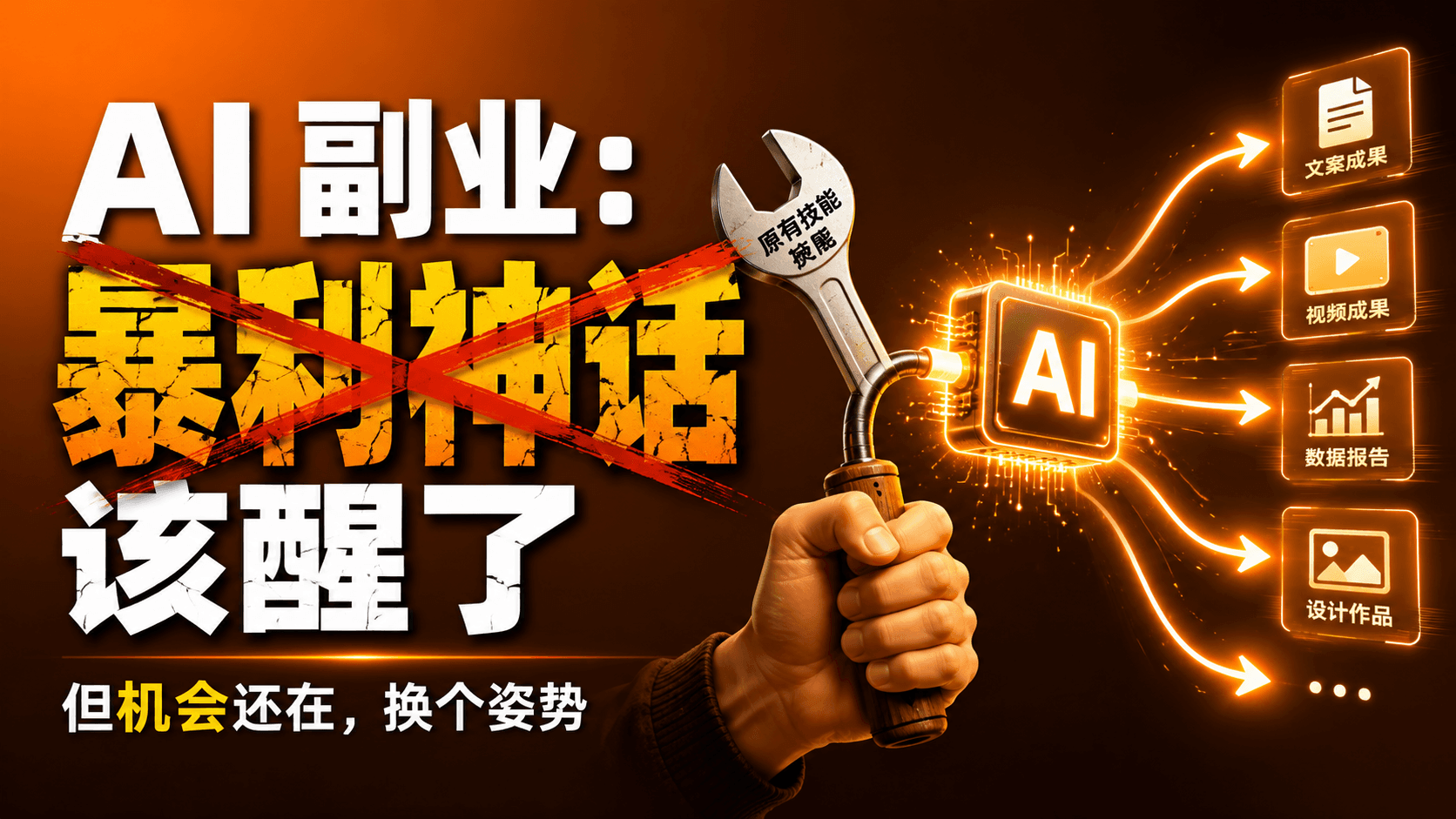 2026 年的 AI 副业：暴利神话该醒了，但机会还在