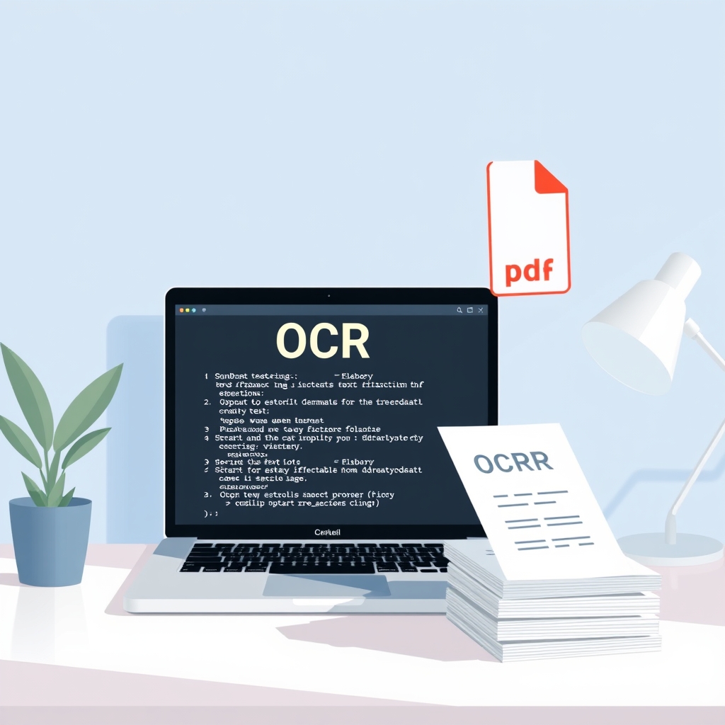 免费OCR工具mac-ocr：把纸质文档变可搜索PDF，办公效率直接起飞